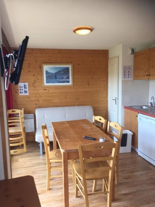 Logement Avec Terrasse, Superbe Vue Et Parking Appartement Chamrousse Buitenkant foto